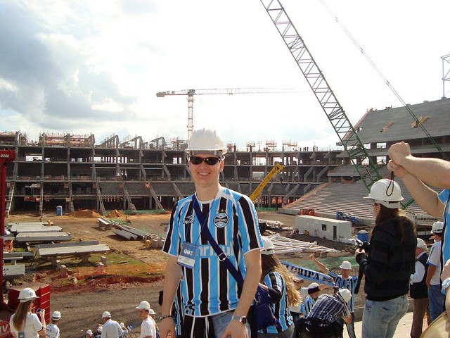 Visita Arena do Grêmio - 26/05/2012