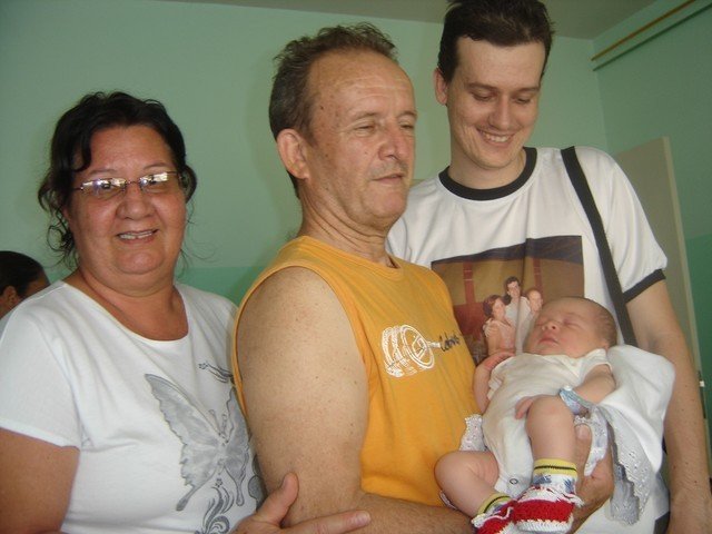 Meu sobrinho Gabriel. Primeiras fotos