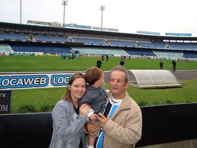 Visita de meu Pai, Marielen e Gabriel - Julho de 2009
